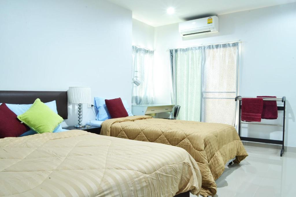 Postel nebo postele na pokoji v ubytování Connect Apartment