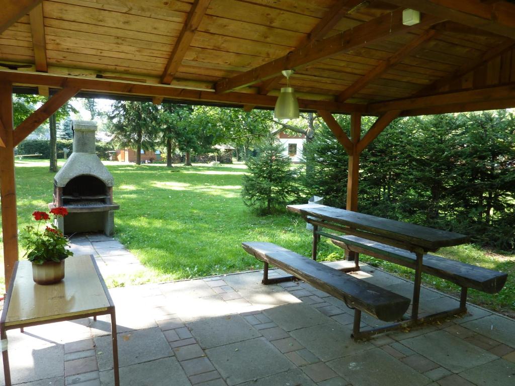 Zahrada ubytování A&B Bungalovy