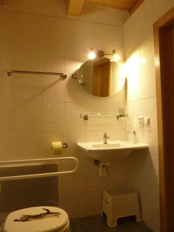 Koupelna v ubytování A&B Bungalovy