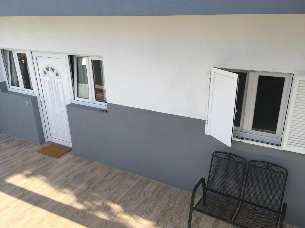 Balkón nebo terasa v ubytování Boa Nova base.
