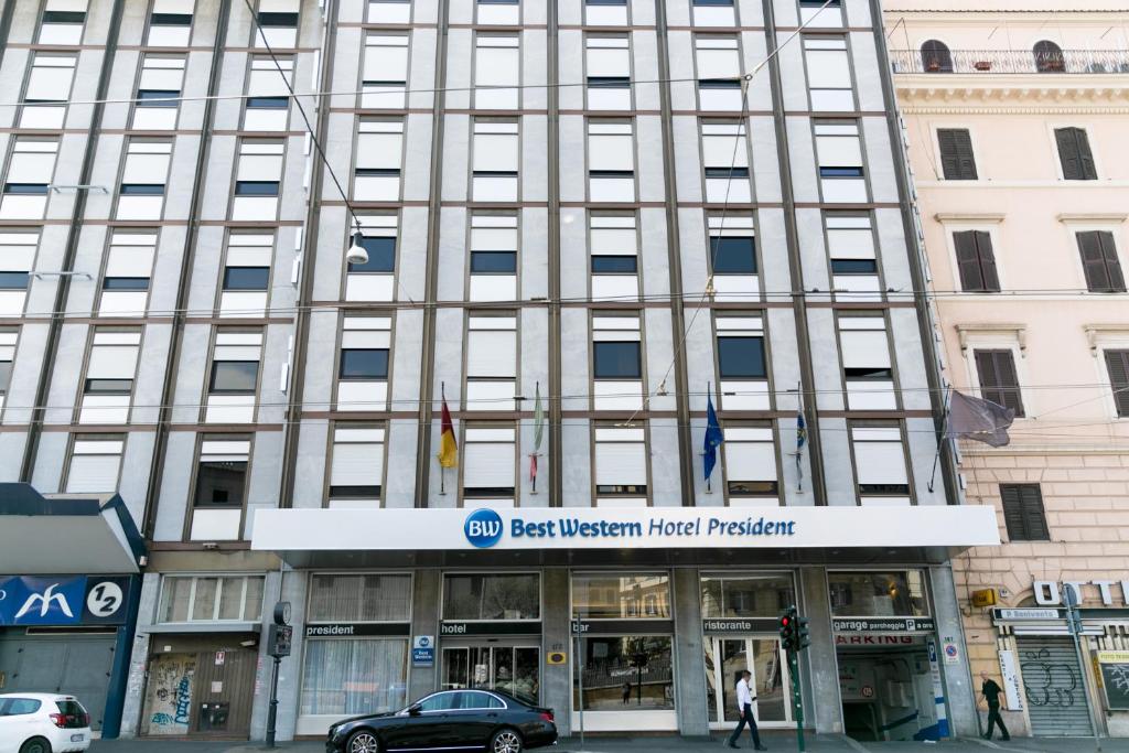 Budynek, w którym mieści się hotel