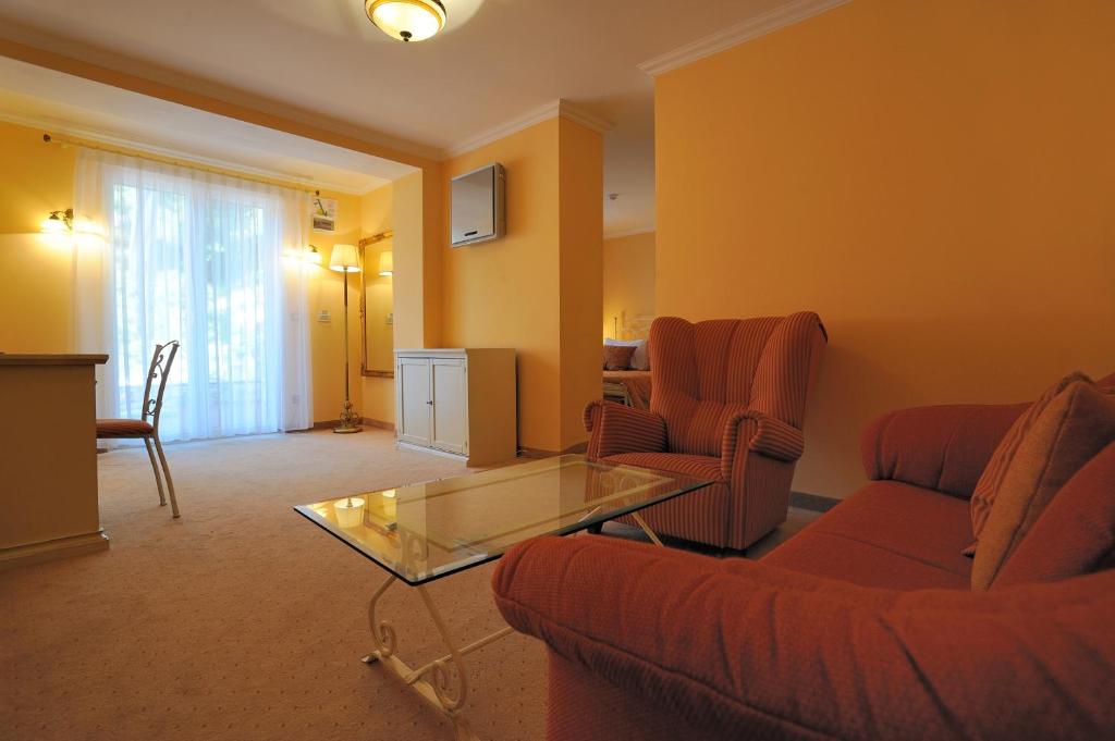 Posezení v ubytování Hotel Solitudo