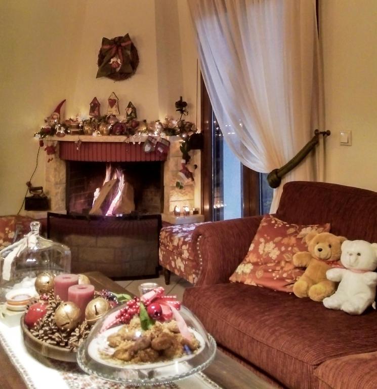 Posezení v ubytování Valentini Guesthouse