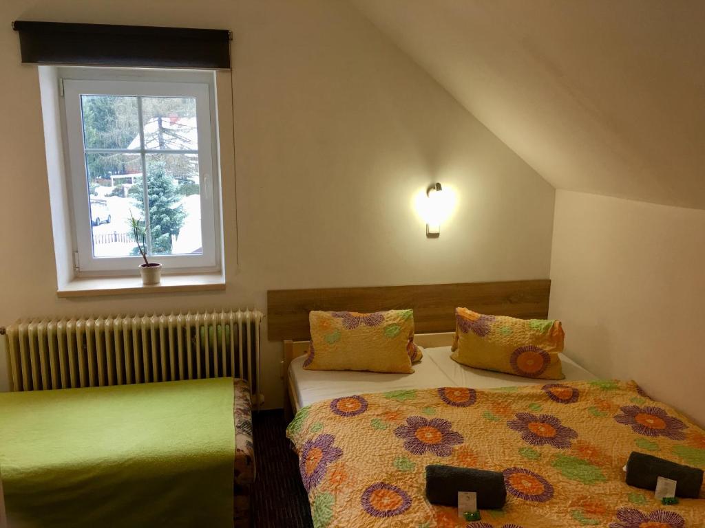 Postel nebo postele na pokoji v ubytování Penzion 103