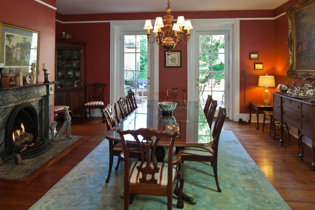 Ruang duduk di The Lily Inn - Burlington