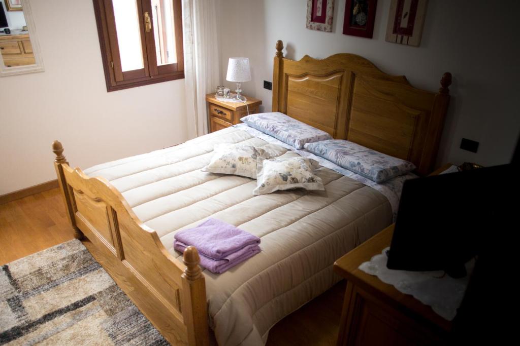 Posteľ alebo postele v izbe v ubytovaní Ca' Natalìa