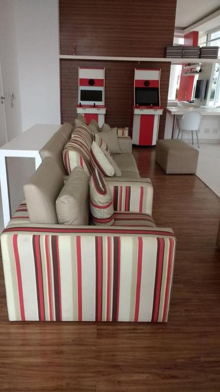  Apto Vista Mar Com Lazer Total