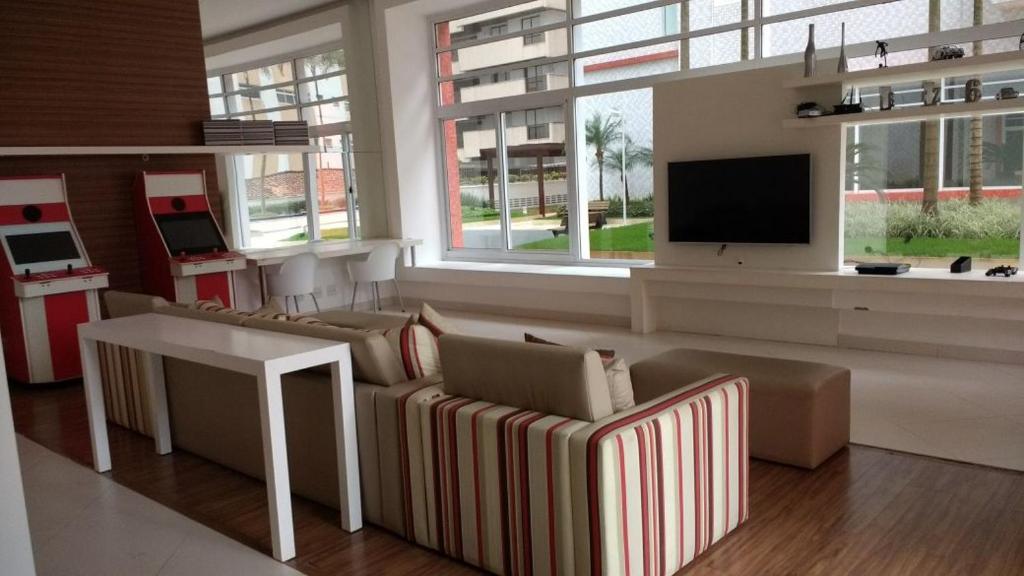  Apto Vista Mar Com Lazer Total