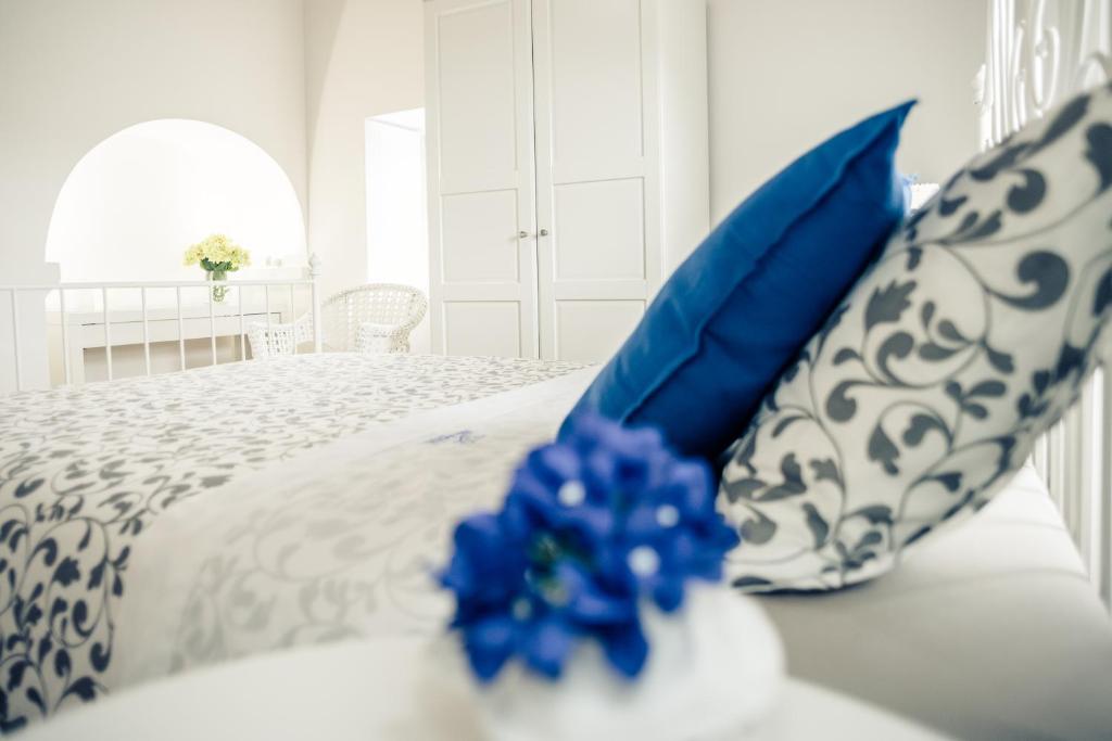 Postel nebo postele na pokoji v ubytování Villa Mariense
