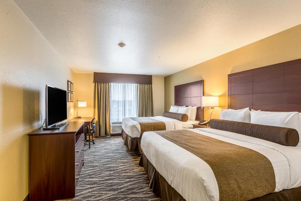 Cobblestone Hotel & Suites - Chippewa Falls - Deluxe Kamer Met Queensize Bed