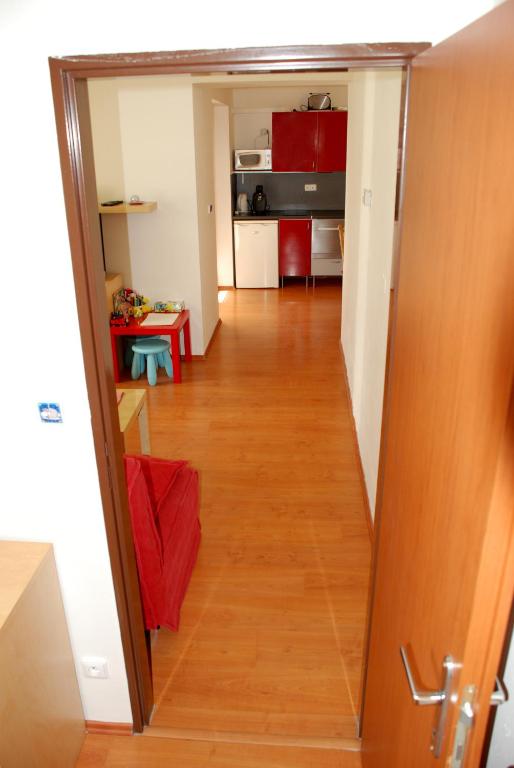 Kuchyň nebo kuchyňský kout v ubytování Apartmán Jeseník