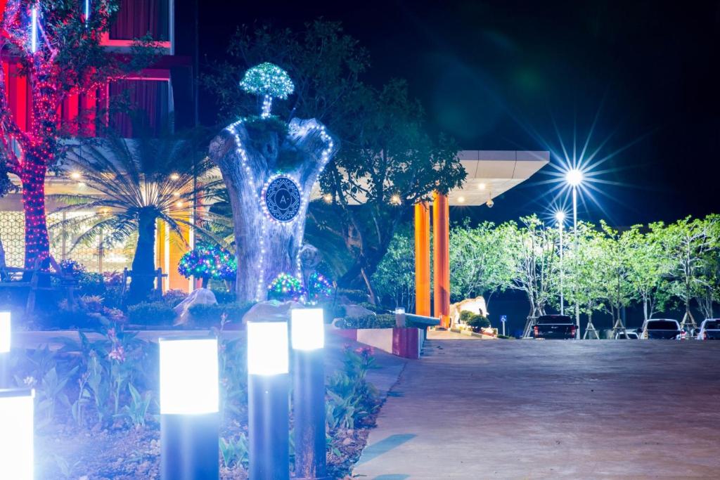 Zahrada ubytování Avada Hotel