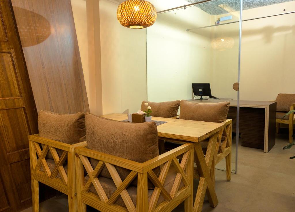 Posezení v ubytování Bodhi Boutique Hotel