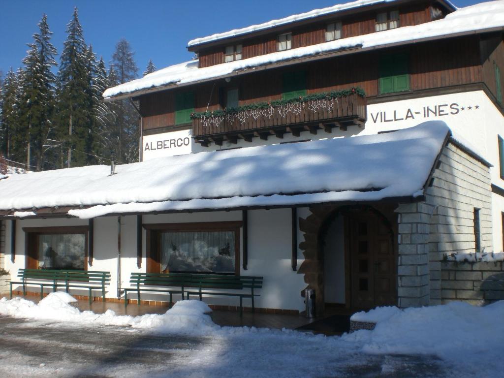 Hotel Villa Ines v zimě