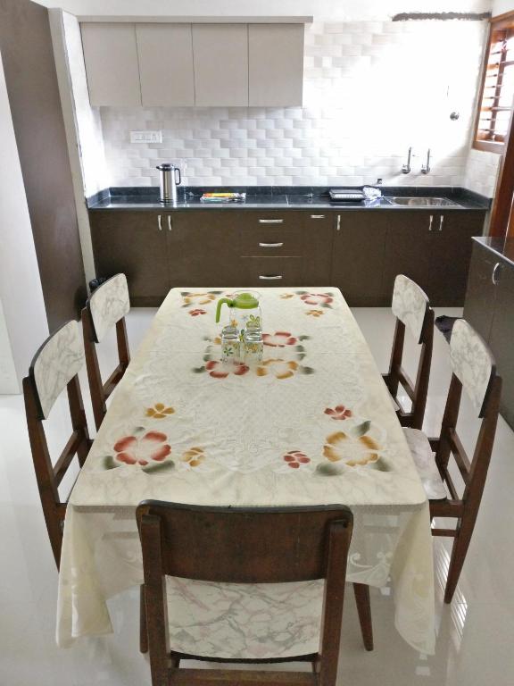Kuchyň nebo kuchyňský kout v ubytování BrickNest homes