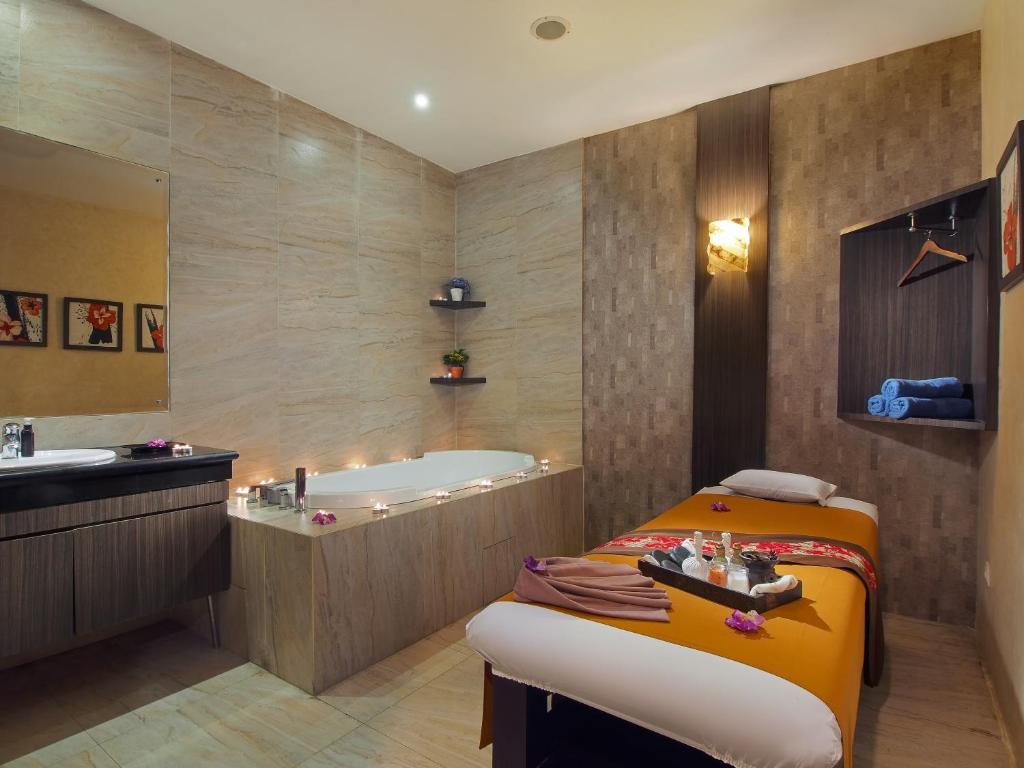 Koupelna v ubytování Karibia Boutique Hotel