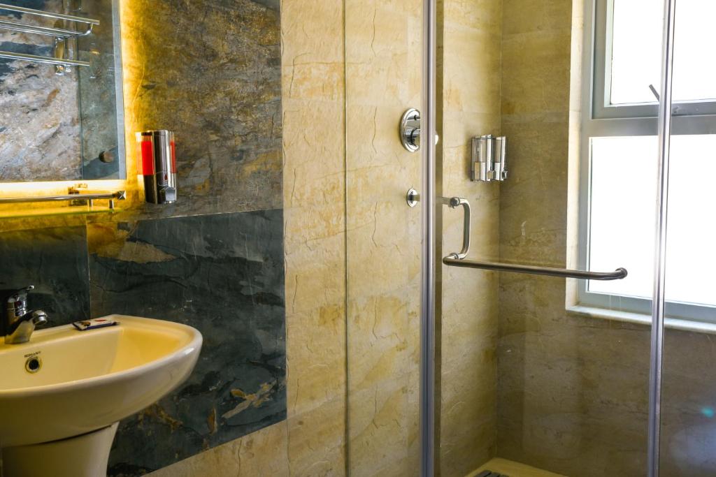 Koupelna v ubytování Bodhi Boutique Hotel