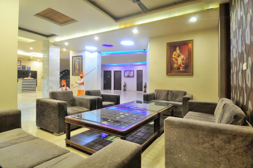 Posezení v ubytování Hotel Shanti Villa