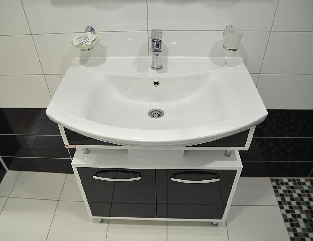 Koupelna v ubytování Lux Apartmani