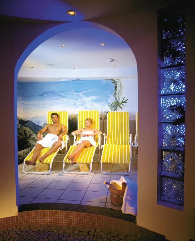 Posezení v ubytování Hotel Garni Waldschlössl