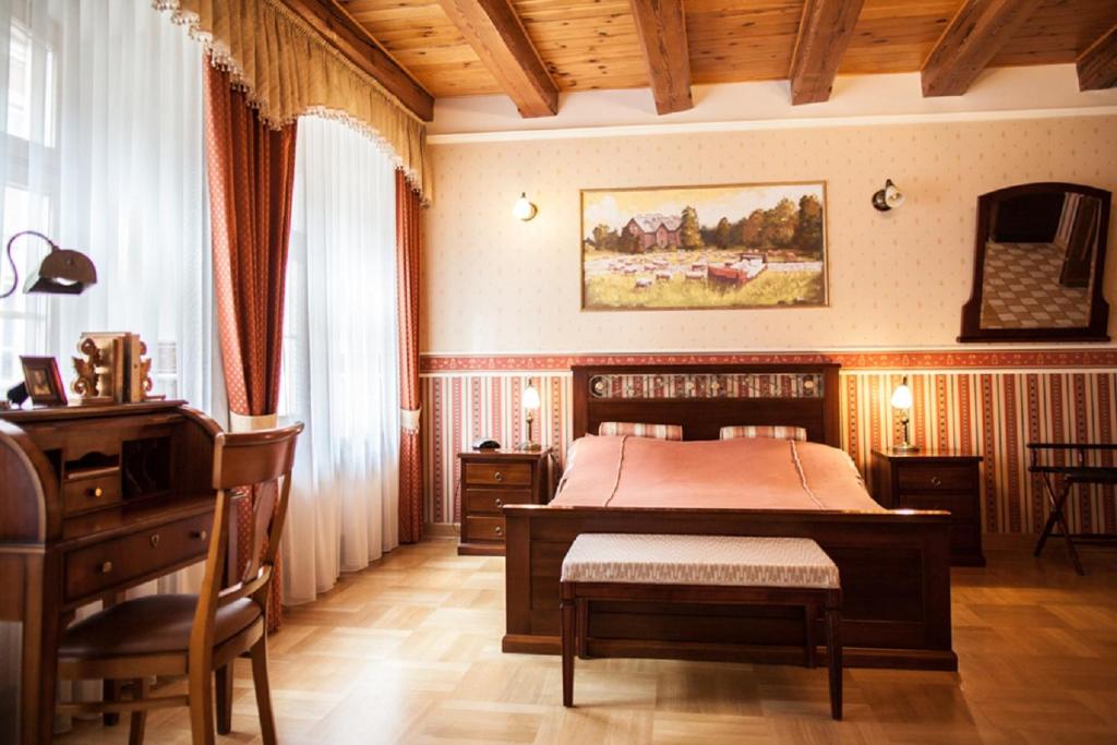 Posteľ alebo postele v izbe v ubytovaní Duval Apartments