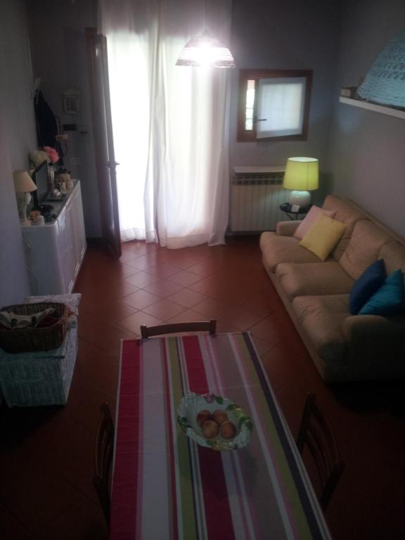 A seating area at sole mare versilia