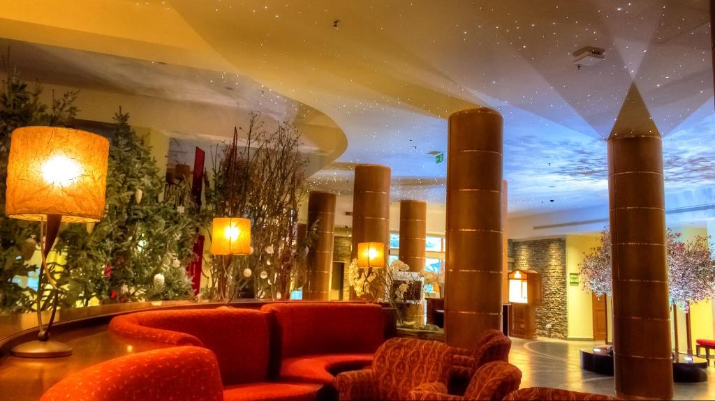 Posezení v ubytování Lux Garden Hotel