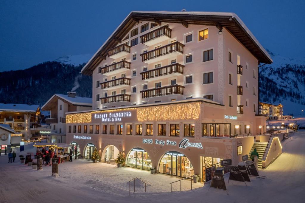 Kış mevsiminde Chalet Silvretta Hotel & Spa