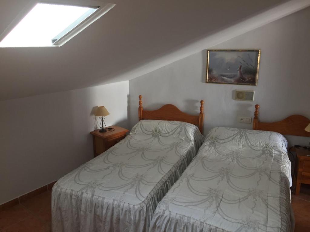 Postel nebo postele na pokoji v ubytování Hostal Ana - Adults Recommended