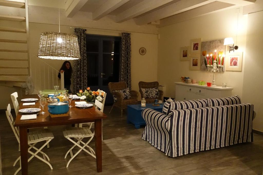 Posezení v ubytování Cascina Arcangelo Raffaele