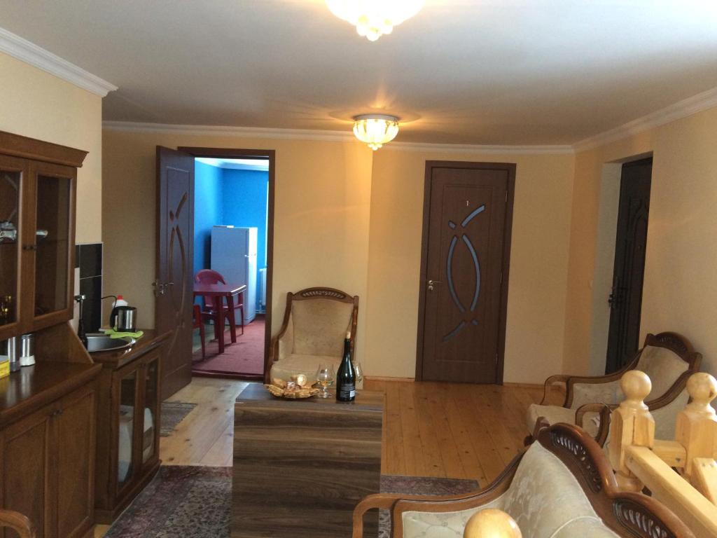 Posezení v ubytování House Mon Amie