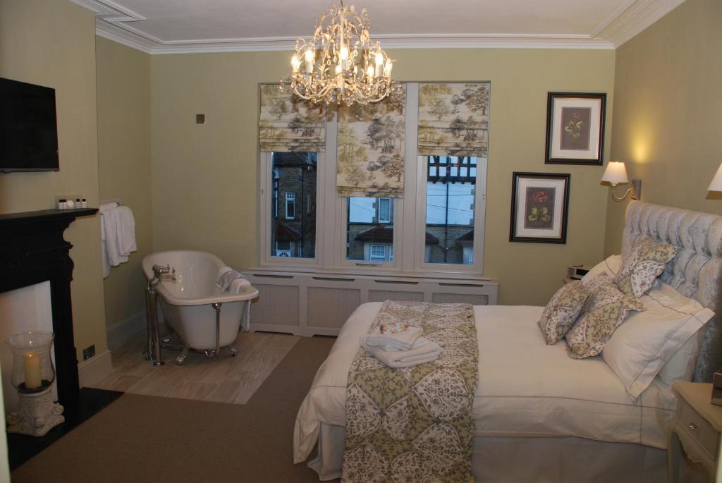 Letto o letti in una camera di Springdale Guest House