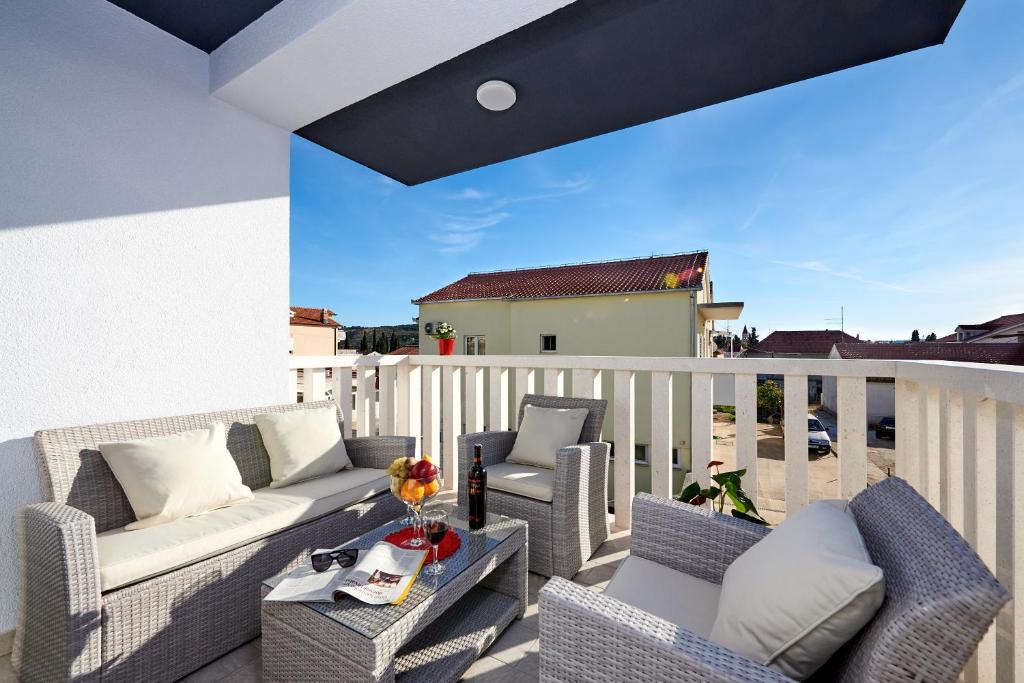 Balkón alebo terasa v ubytovaní Apartment Mišić