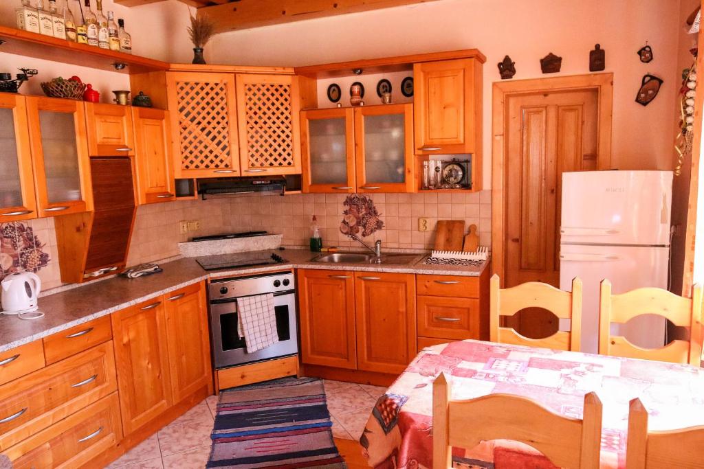 Kuchyňa alebo kuchynka v ubytovaní Penzion HACIENDA