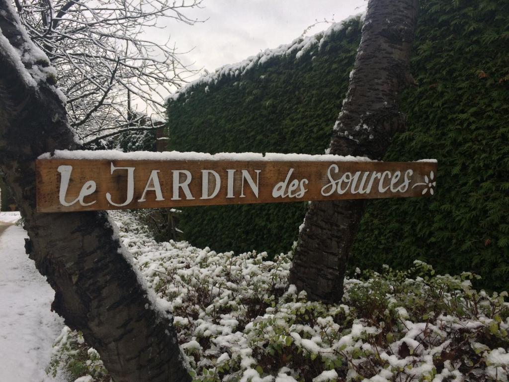 Le Jardin Des Sources v zimě