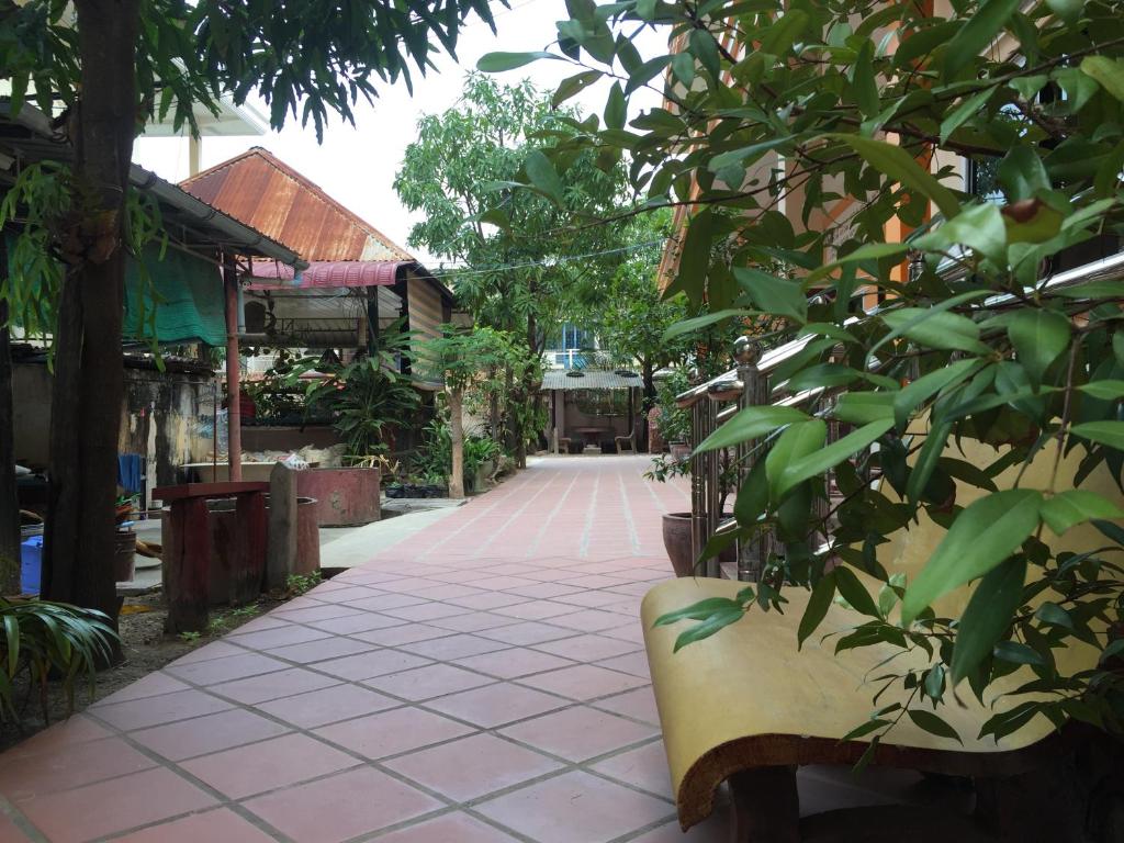 Zahrada ubytování Ta Eng Guesthouse