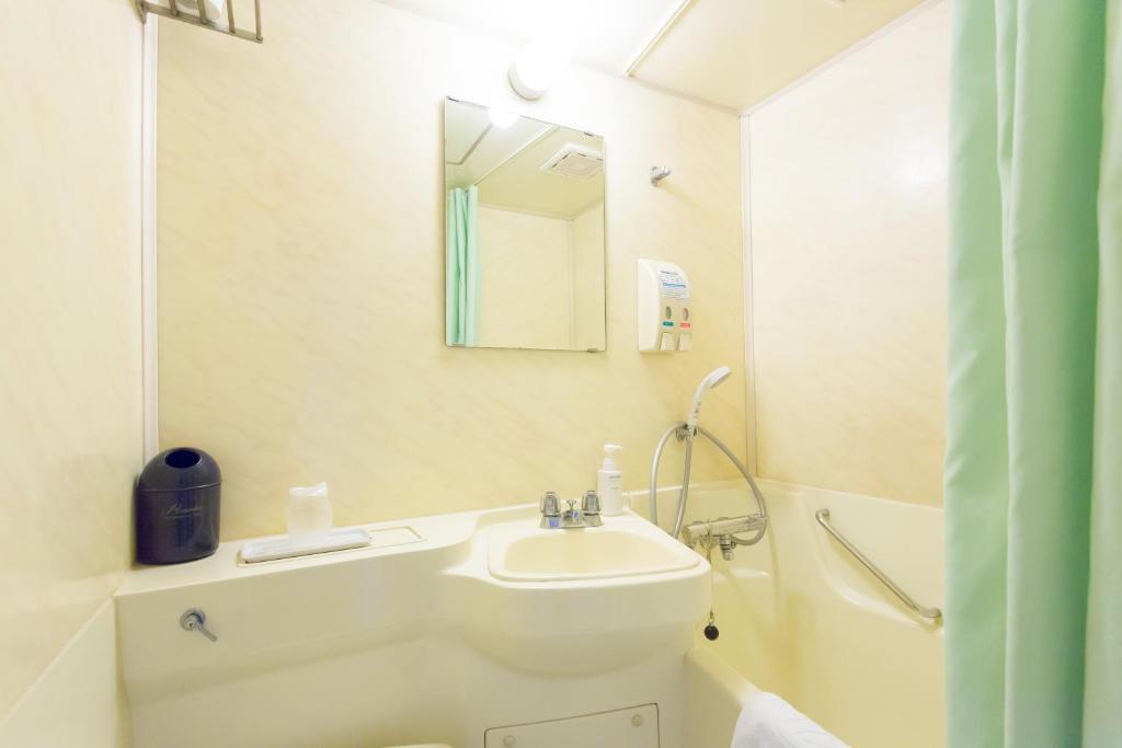 Koupelna v ubytování Shimizu City Hotel