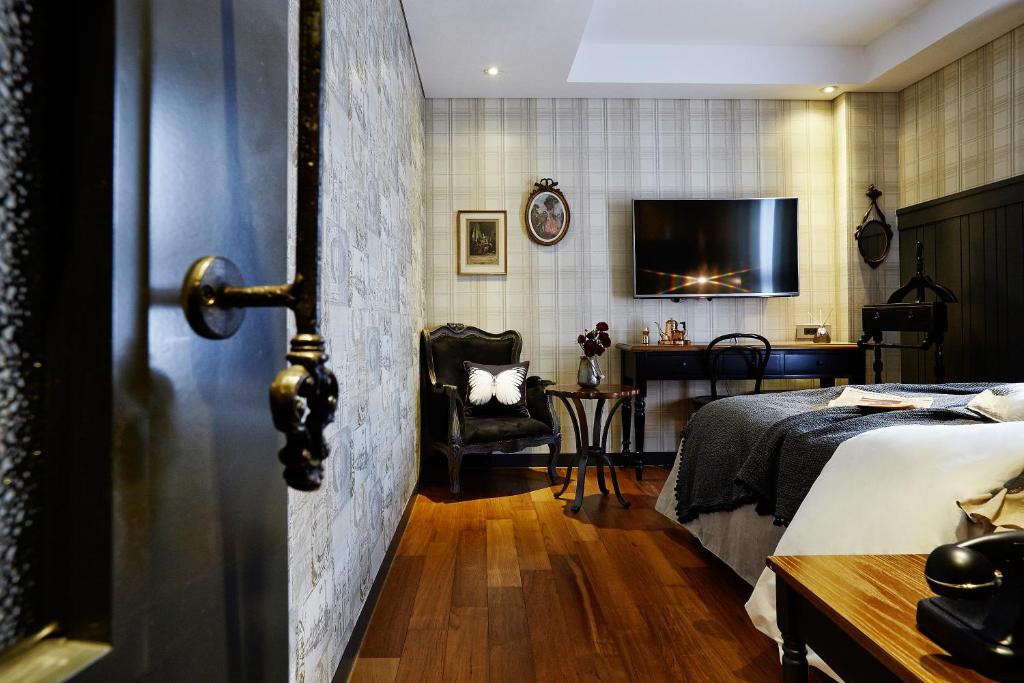 Postel nebo postele na pokoji v ubytování Roseto Hotel