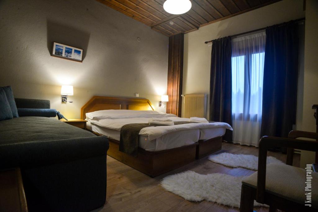 Naoussa Mountain Resort - Chambre Double Avec Vue En Montagne
