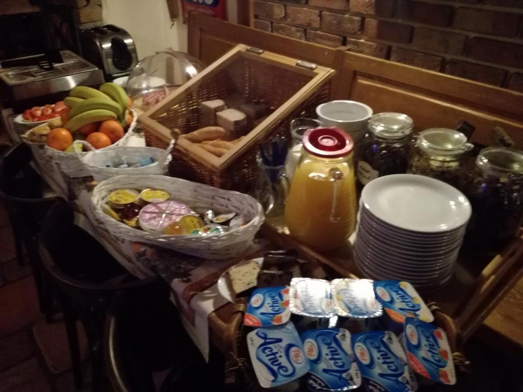Jídlo v apartmánu nebo okolí