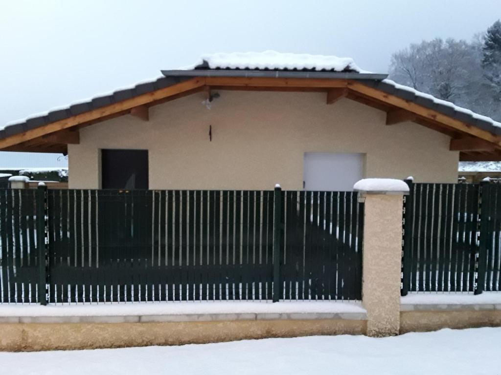 Studio de la corbaz v zimě
