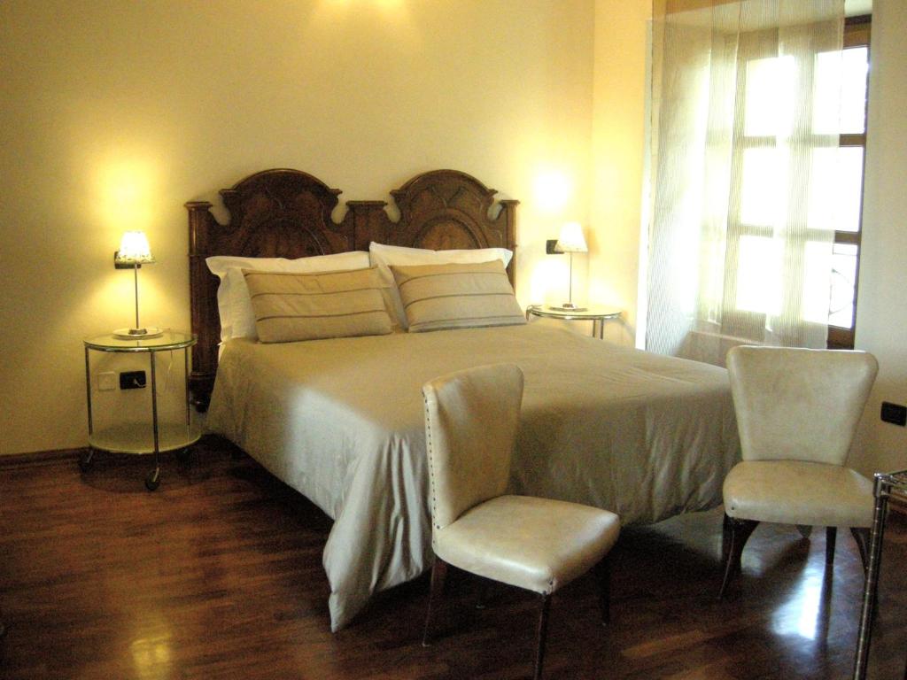 Postel nebo postele na pokoji v ubytování Villa Scati Bed and Breakfast
