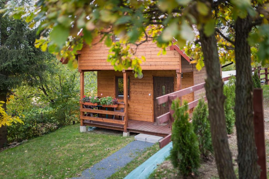 Vonkajšia záhrada v ubytovaní Pokoje Gościnne "Spokojna 10" 600-065-145