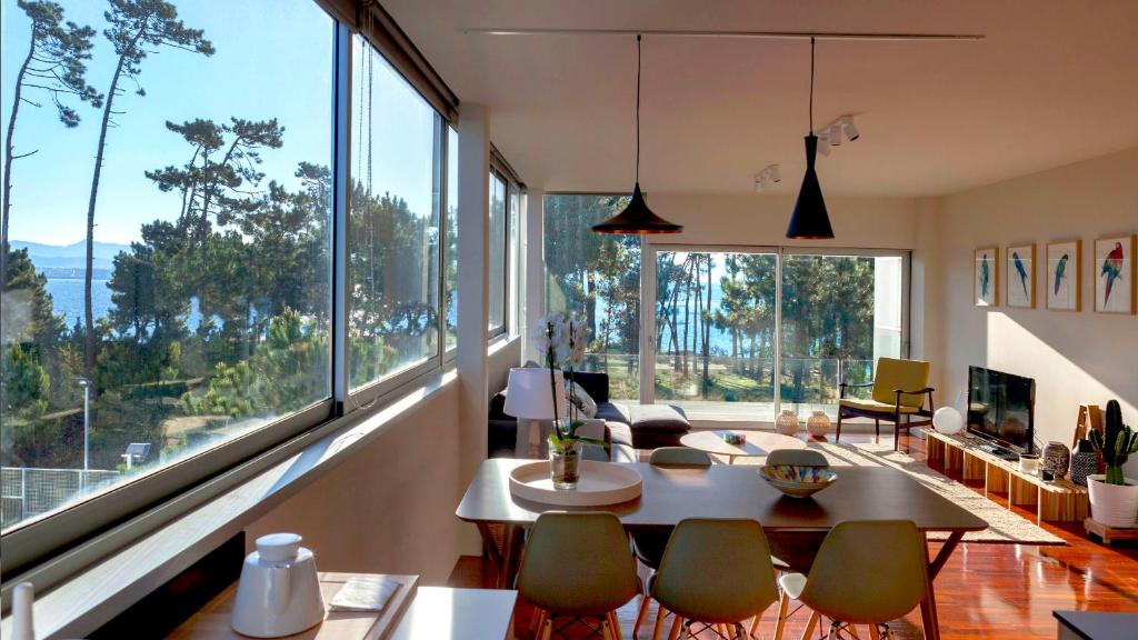 Un restaurante o sitio para comer en Isla de Arousa