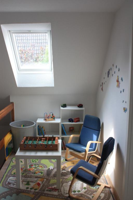 Posezení v ubytování Ferienhaus Schaumann