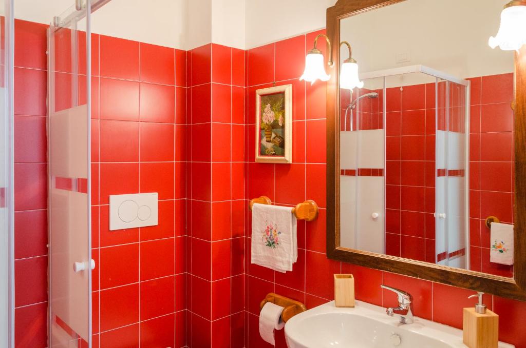 Kúpeľňa v ubytovaní Casino de Matthaeis