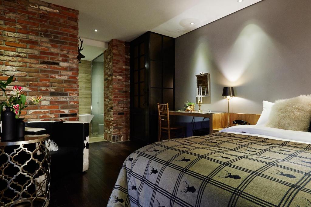 Postel nebo postele na pokoji v ubytování Roseto Hotel