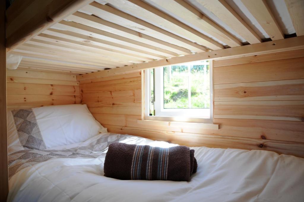 Letto o letti in una camera di Coach Field Camp