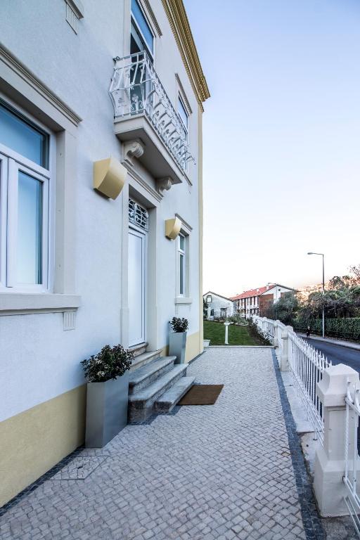 Balkón nebo terasa v ubytování CoimbraAmeias