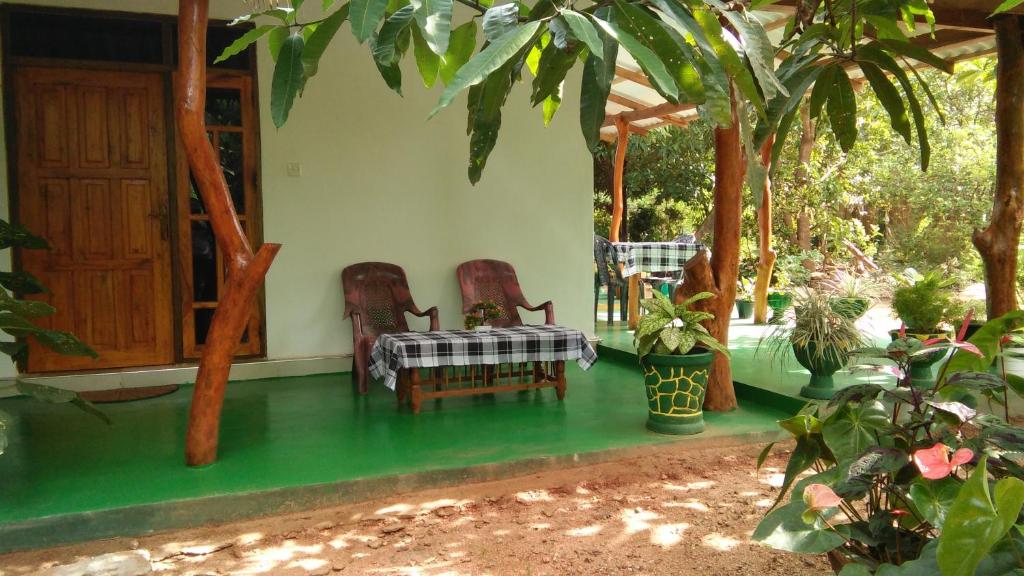 Zahrada ubytování Amaya River Side Homestay